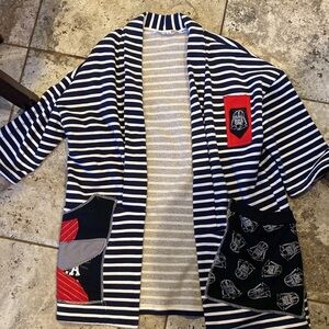 Do you feel the jacket with the Star Wars and quilted